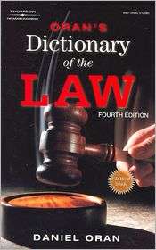   of the Law, (1418080918), Daniel Oran, Textbooks   