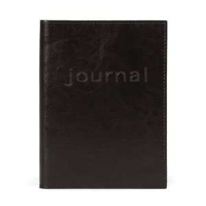 Cavallini Moderno Journals Black, Leather Cream 