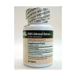  TADS Adrenal Extract (165 mg) 60 Tablets Health 