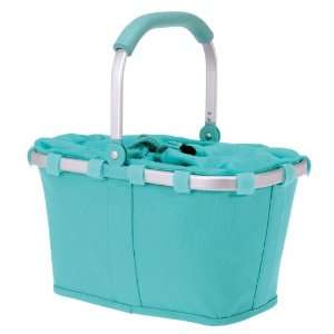   Carrybag Collapsible European Market Tote   Turquoise