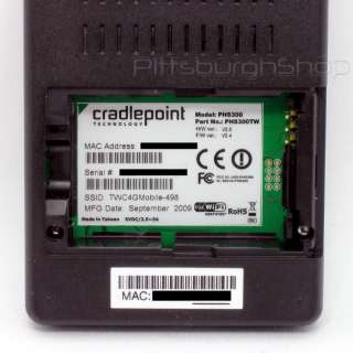 NEW CradlePoint PHS300 CLEAR SPRINT 3G/4G/WiMax Hotspot 804879091660 