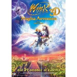  Winx Club 3D Magic Adventure (2011) 27 x 40 Movie Poster 