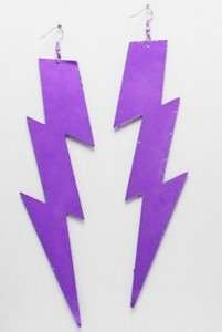   Lightning Thunderbolt Earrings Cassie Roll Up Video Basketball Wives