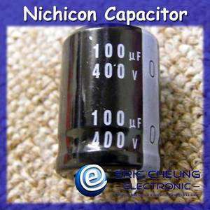 2pcs 100uF 400V Nichicon Capacitor 30x23 Japan Snap In  