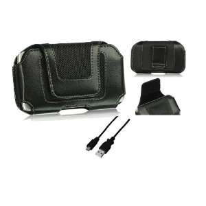   Premium Pouch, USB Data Sync Cable Protection and Power Package Set