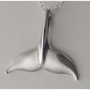  A Whales Tail in Sterling Silver Made in America Jewelry