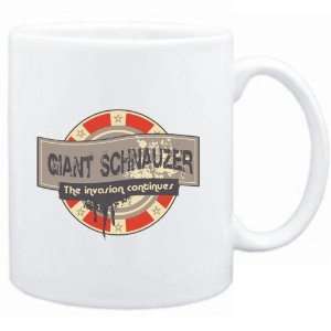 Mug White  Giant Schnauzer THE INVASION CONTINUES  Dogs 