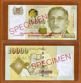  , Singapore, 10,000 (10000) dollars, ND (1999), P 44s, UNC  