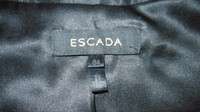 ESCADA Leather/Taffeta/Silk/Bead Long Eve Skirt Ensemble 34 NWT  