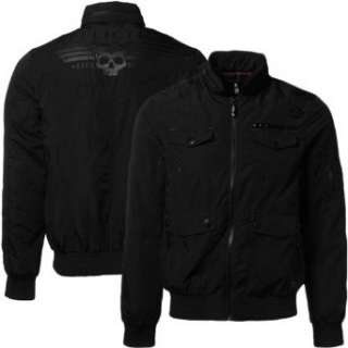   Affliction Jacket  Affliction Black Eclipse Full Zip Jacket Clothing