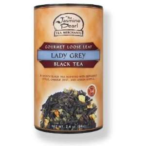 Lady Grey Black Tea   Eco Canister  2.4 oz  Grocery 