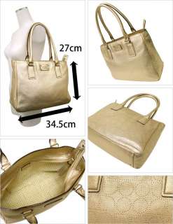 NEW Kate Spade Gold Leather York Street Rue Tote NWT  