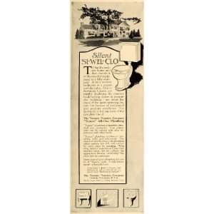  1919 Ad Toilet Si Wel Clo Trenton Potteries Company 