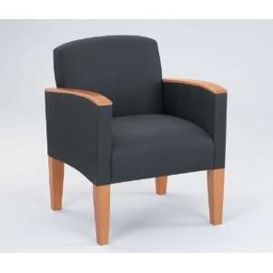  Lesro Large Guest Chair in Solid Fabric
