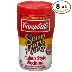 Campbell Soup At Hand, Italian Wedding, 10.75 Ounce Cups (Pack of 8 