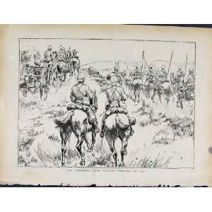 Boer War By Richard Danes Horsemen Went Forward Print