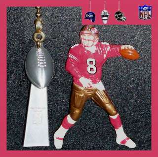 NFL SAN FRANCISCO 49ERS STEVE YOUNG OR JERRY RICE & LOMBARDI TROPHY 