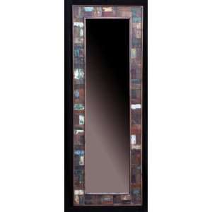30 X 54 Large Mirror with Reclaimed Wood Picture Frame From Antique 
