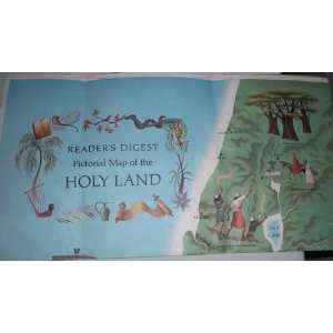    Readers Digest Pictorial Map of the Holy Land 