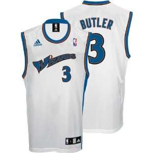 Caron Butler Youth Jersey adidas White Replica #3 Washington Wizards 
