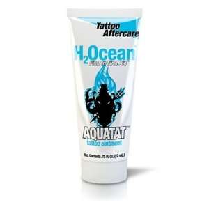  1 Tube .25oz of H2Ocean AQUATAT Tattoo Aftercare 