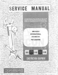 International 510 515 Pay Loader Chassis Service Manual  