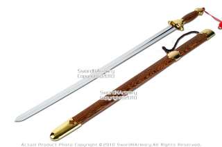 Quality Tai Chi Kung Fu Chinese Jian Spring Steel Sword  