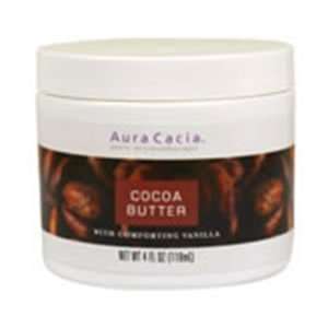  Aura Cacia Cocoa Butter   4oz Jar