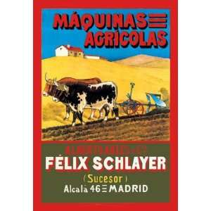   By Buyenlarge Maquinas Agricolas 20x30 poster