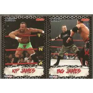 TNA BG & Kip James 2008 TNA Wrestling TriStar Impact Trading Cards 