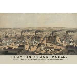  Clayton Glass Works 16X24 Canvas