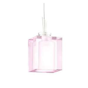  Alfa Lighting P97QJ BRZ PNK 12V Ice Cube Pendant with 