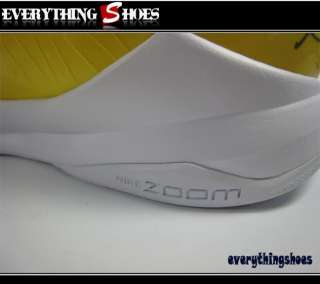 Nike Zoom Kobe V Varsity Maize White Rice Edition Basketball Shoes 