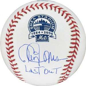  Cleon Jones Autographed Shea Stadium Final Season Baseball 