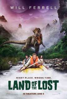 LAND OF THE LOST  adv D/S movie poster WILL FERRELL 09  