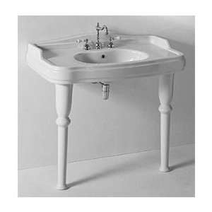  GSI 564613 Classic Style White Ceramic Bathroom Sink With 