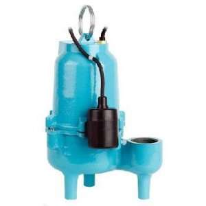 Little Giant ES40W1 10 4/10 HP Submersible Sewage Pump with Piggyback 