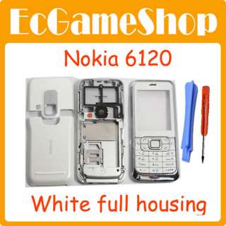 Nokia 6120 6120C Full Housing Cover Case Fascia Red +T6  