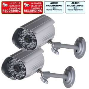   Security Cameras Built in Microphone 36 IR LEDs for CCTV DVR Home