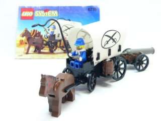 LEGO 6716 WESTERN   COVERED WAGON   COMPLETE WITH INSTRUCTIONS  