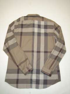 NWOT Burberry London Slim Fit Tonal Check Shirt size XXL $350  