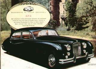 The Autocar Magazine 1955 Jaguar Mark VII + Morris Isis  