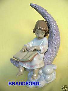 LLADRO 6840 ANGEL ** Dreaming of The Stars ** MINT **  