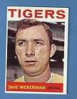 1964 TOPPS #181 DAVE WICKERSHAM   EX   TIGERS