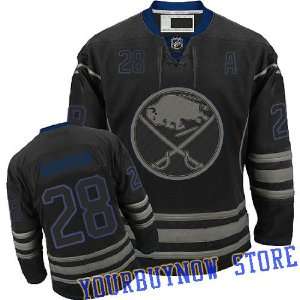 NHL Gear   Paul Gaustad #28 Buffalo Sabres Black Ice Jersey Hockey 