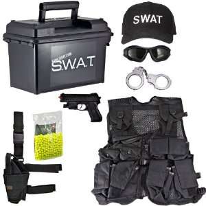  Kids SWAT Airsoft Ammo Can Set Toys & Games