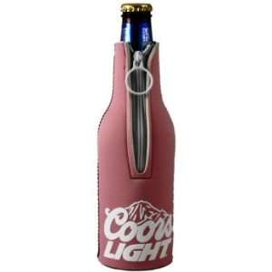  Coors Light Pink Beer Bottle Suit Koozie Huggie Cooler 