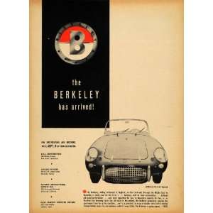   Convertible Economy Sports Car   Original Print Ad