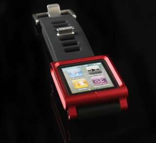   Aluminum bracelet watch band for Apple iPod nano 6 6G 6th Gen New