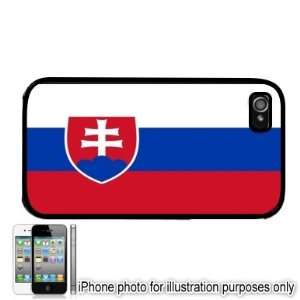  Slovakia Slovak Slovensko Flag Apple iPhone 4 4S Case 